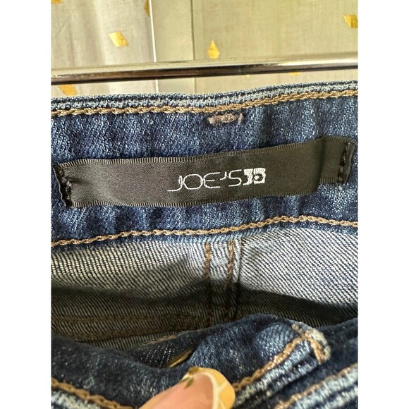 Joe's Jeans Maven Medium Wash Rolled Cuff Best Friend Crop Denim Jeans 30 - Picture 4 of 7